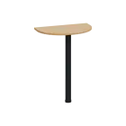 BJD 1 - 60 přístavba jednací, kovová podnož černá, síla desky 18 mm, široká 600 mm, javor horský